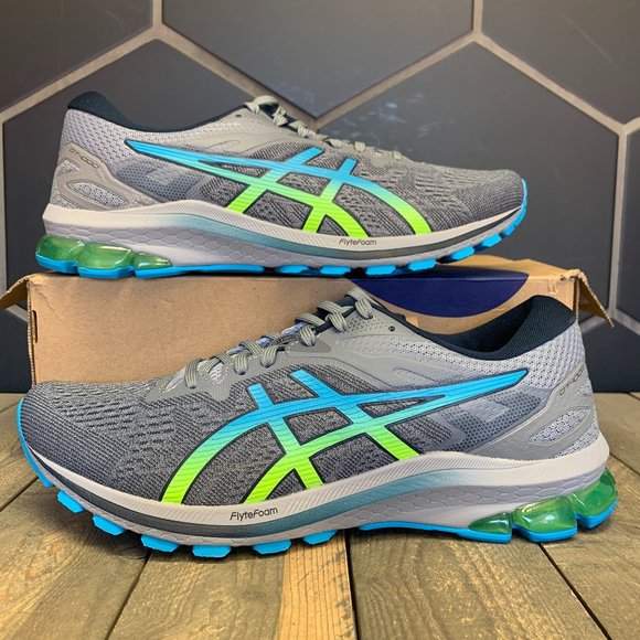 Asics Other - Asics GT-1000 Running Shoes Grey Blue Size 10.5